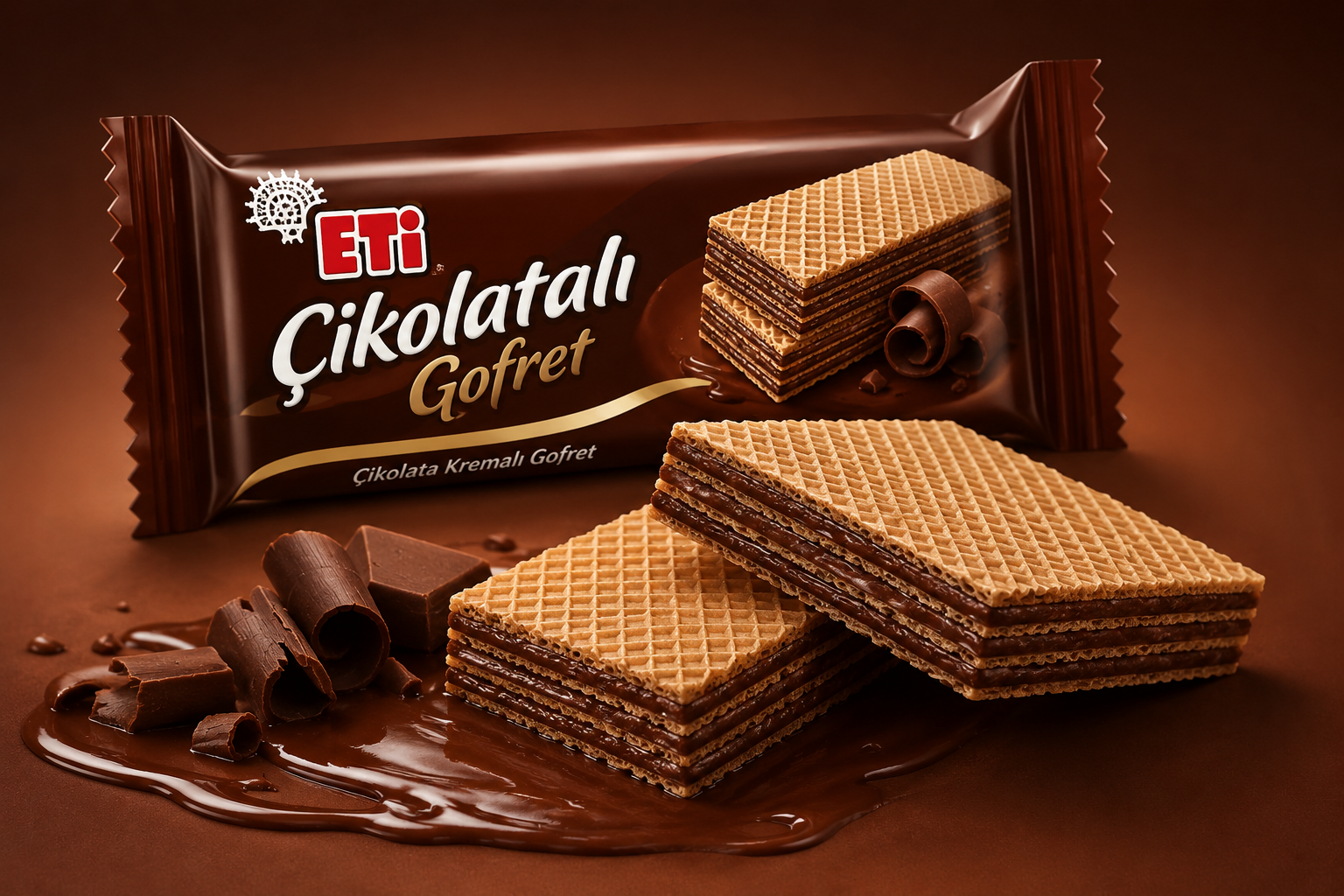 Eti Cikolatali Gofret 34gr