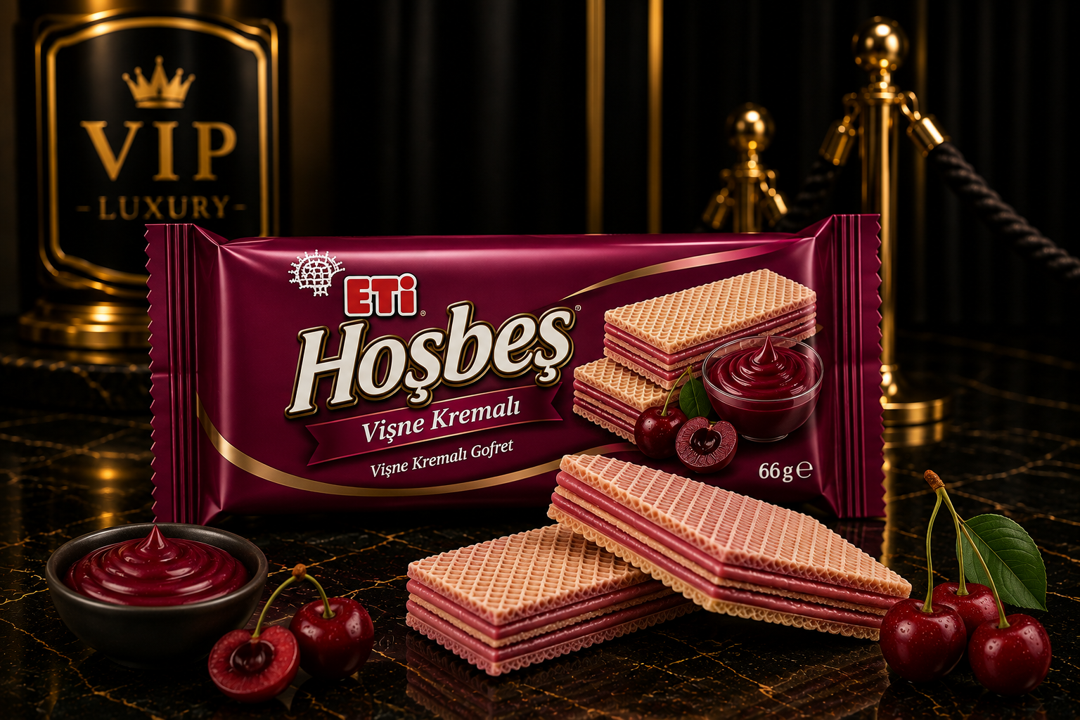 Eti Hoşbeş Vişne Kremalı 66 gr