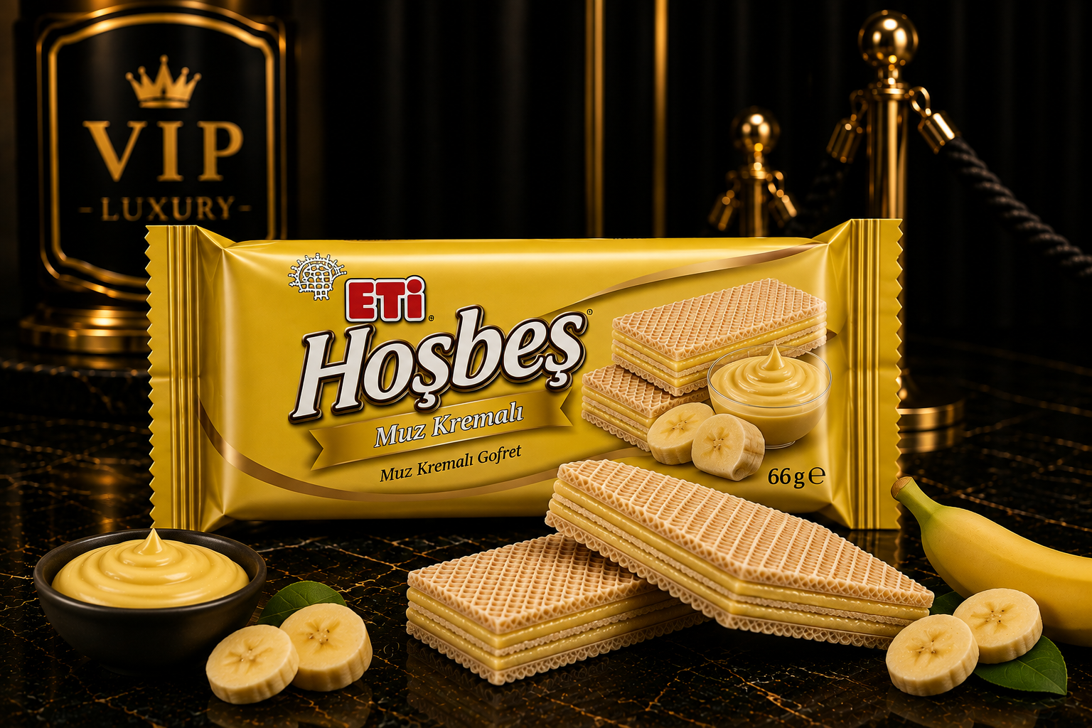 Eti Hoşbeş Muz Kremalı 120  gr