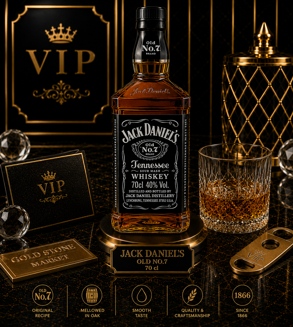 Jack Daniel’s Old No.7 70cl