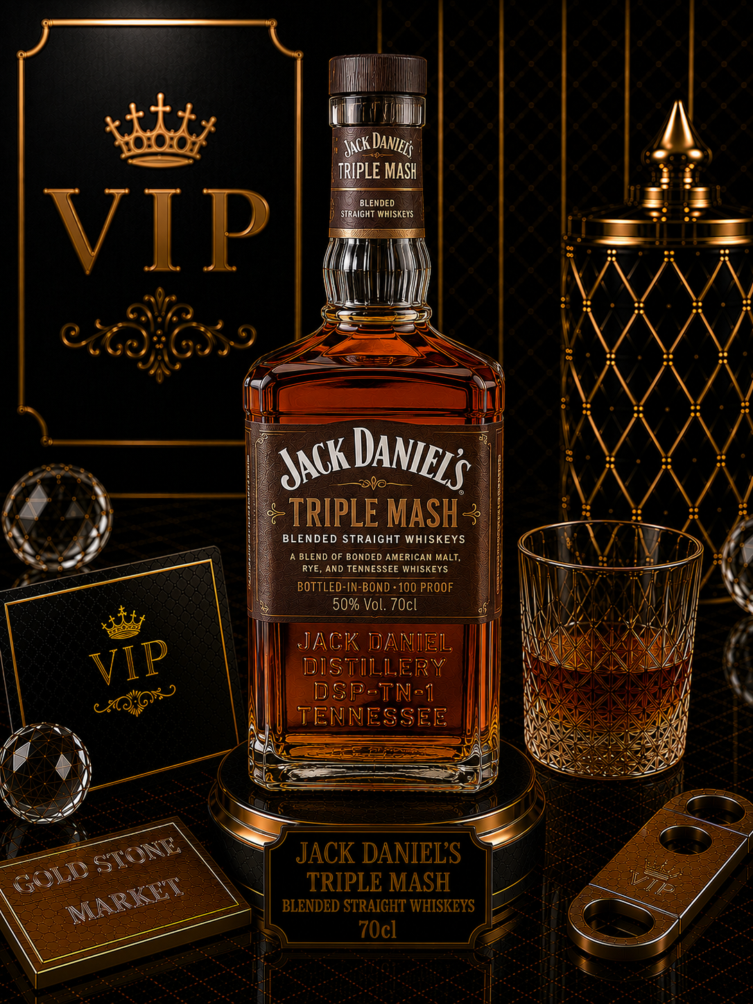 Jack Daniel’s Triple Mash 70cl