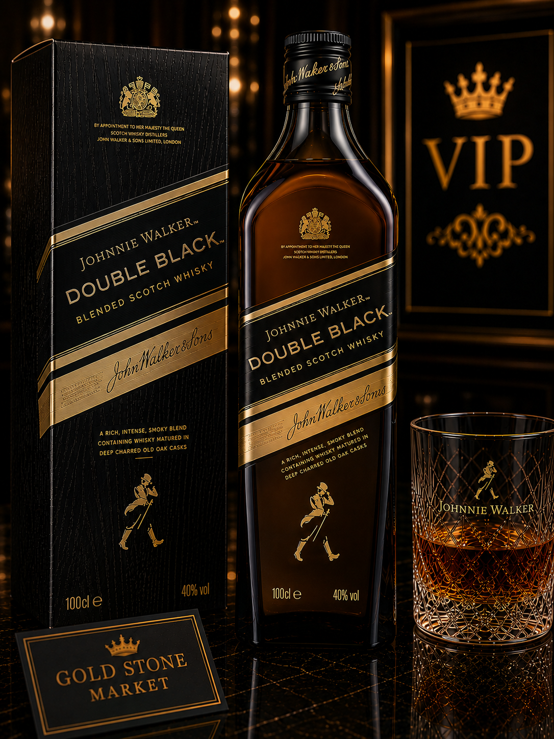 Johnnie Walker Double Black 100cl