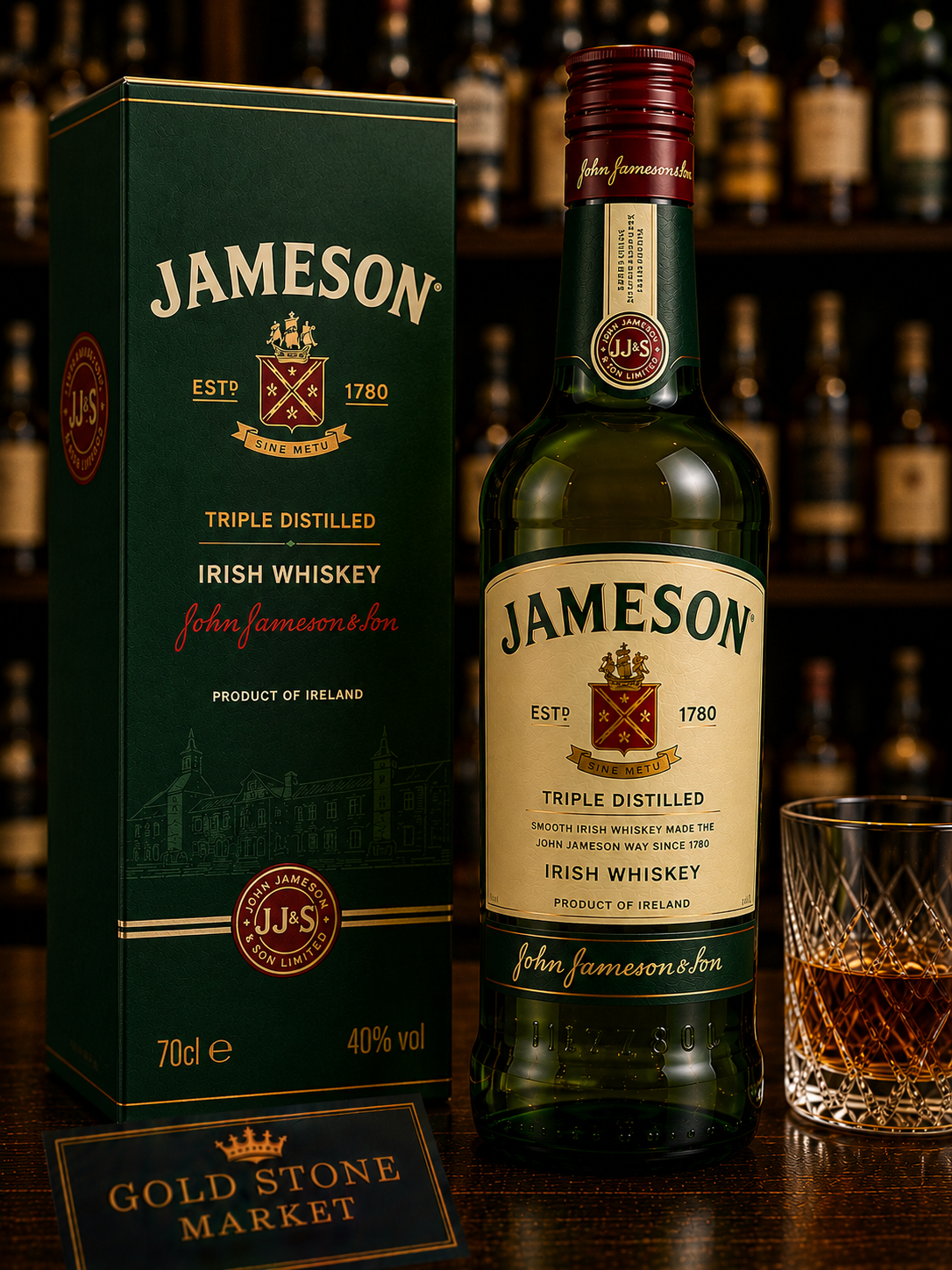 Jameson Irish Whiskey 70cl