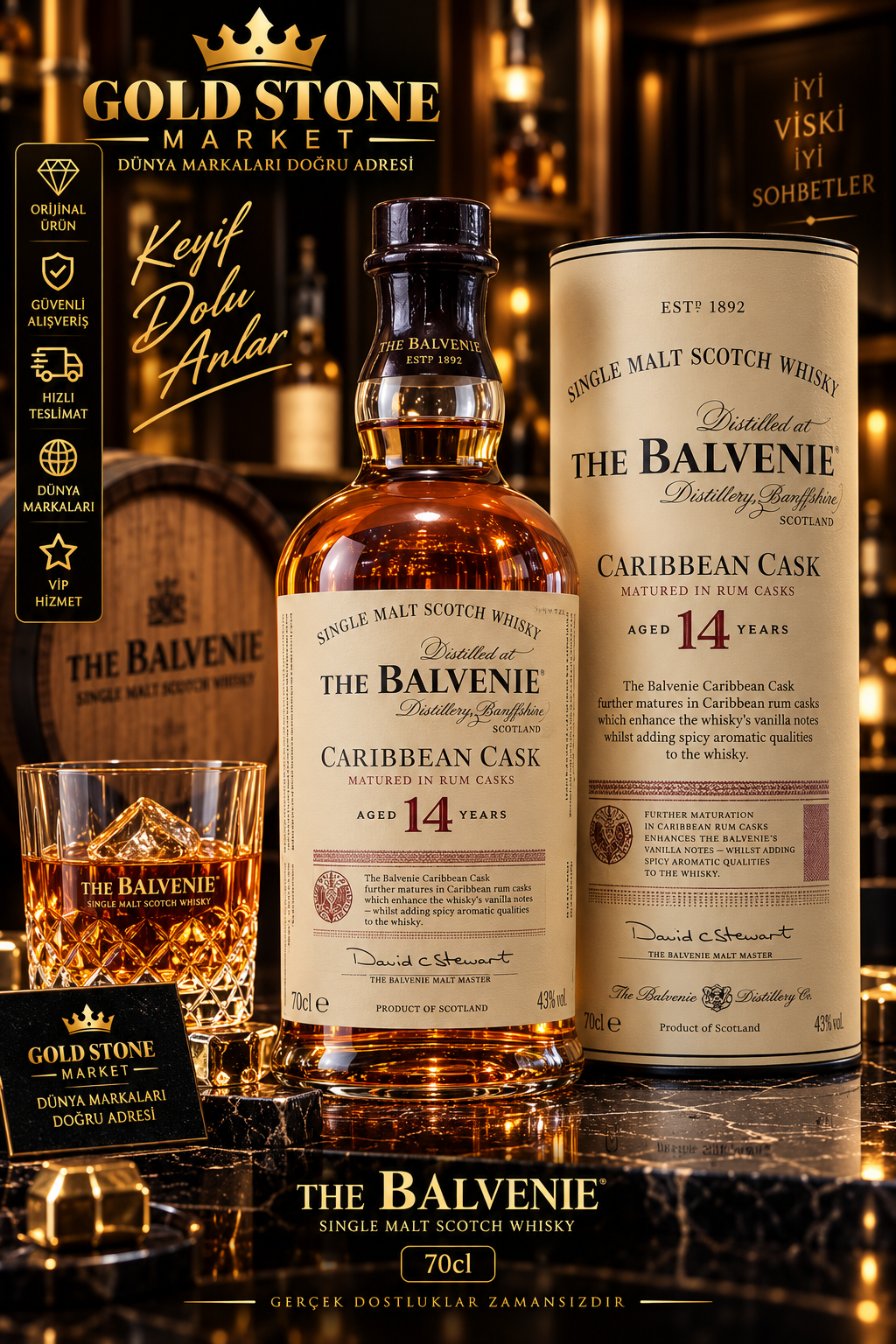 the balvenıe 14 yo 70cl