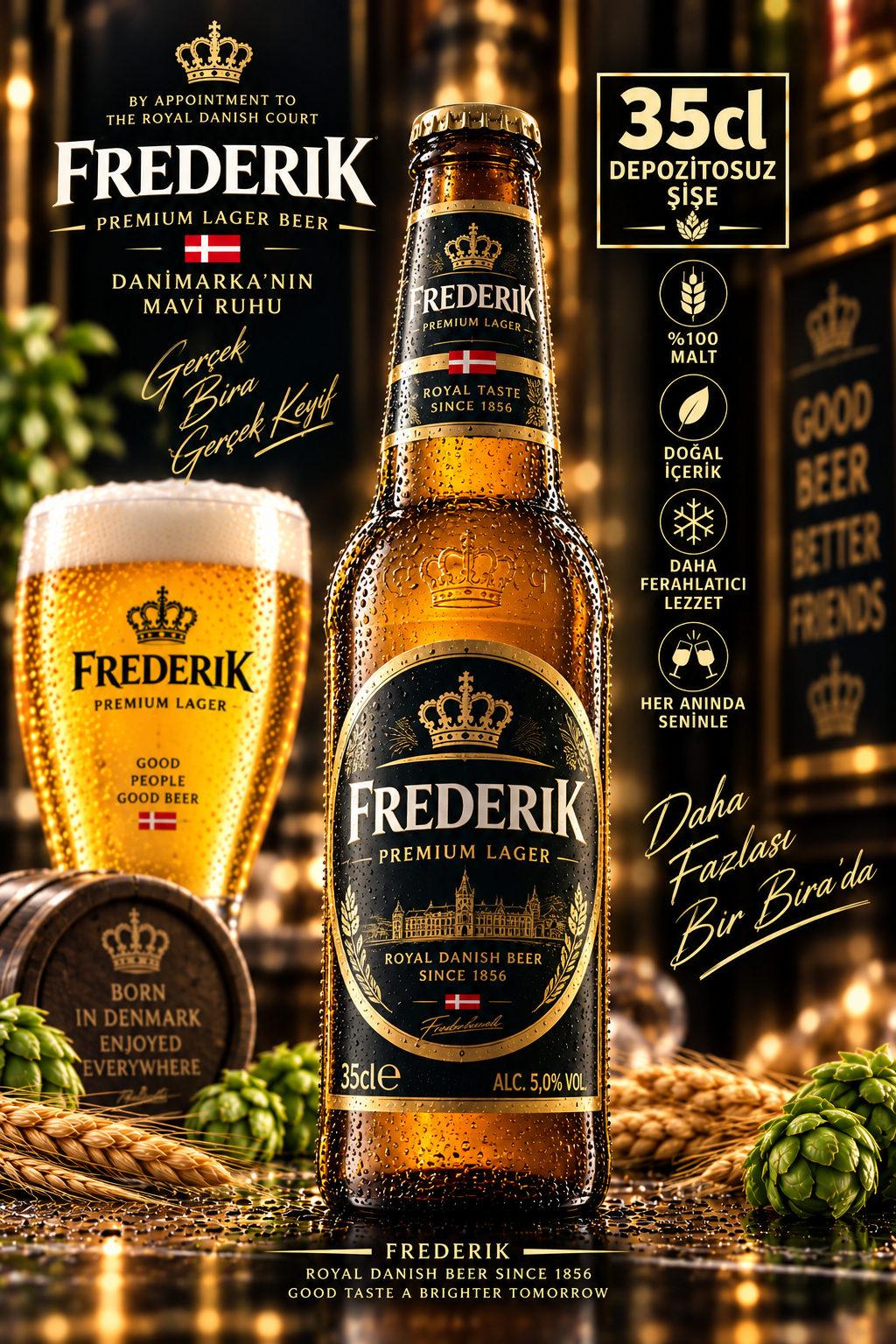 Frederik 35 cl depozitosuz şişe