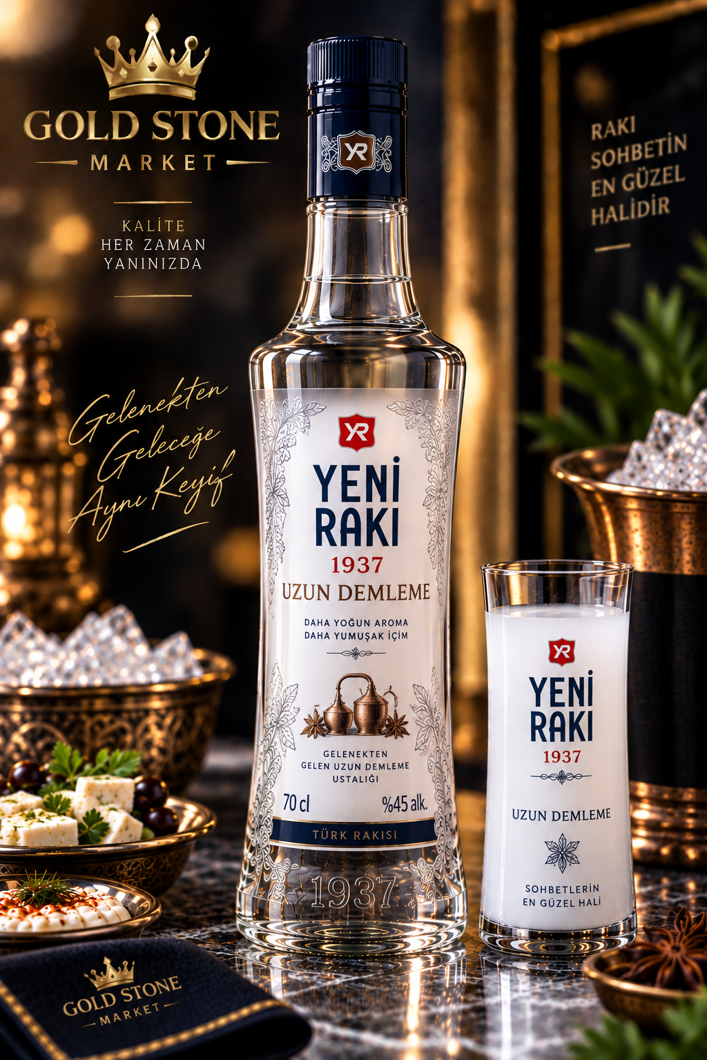 Yeni Rakı Uzun Demleme 70 cl