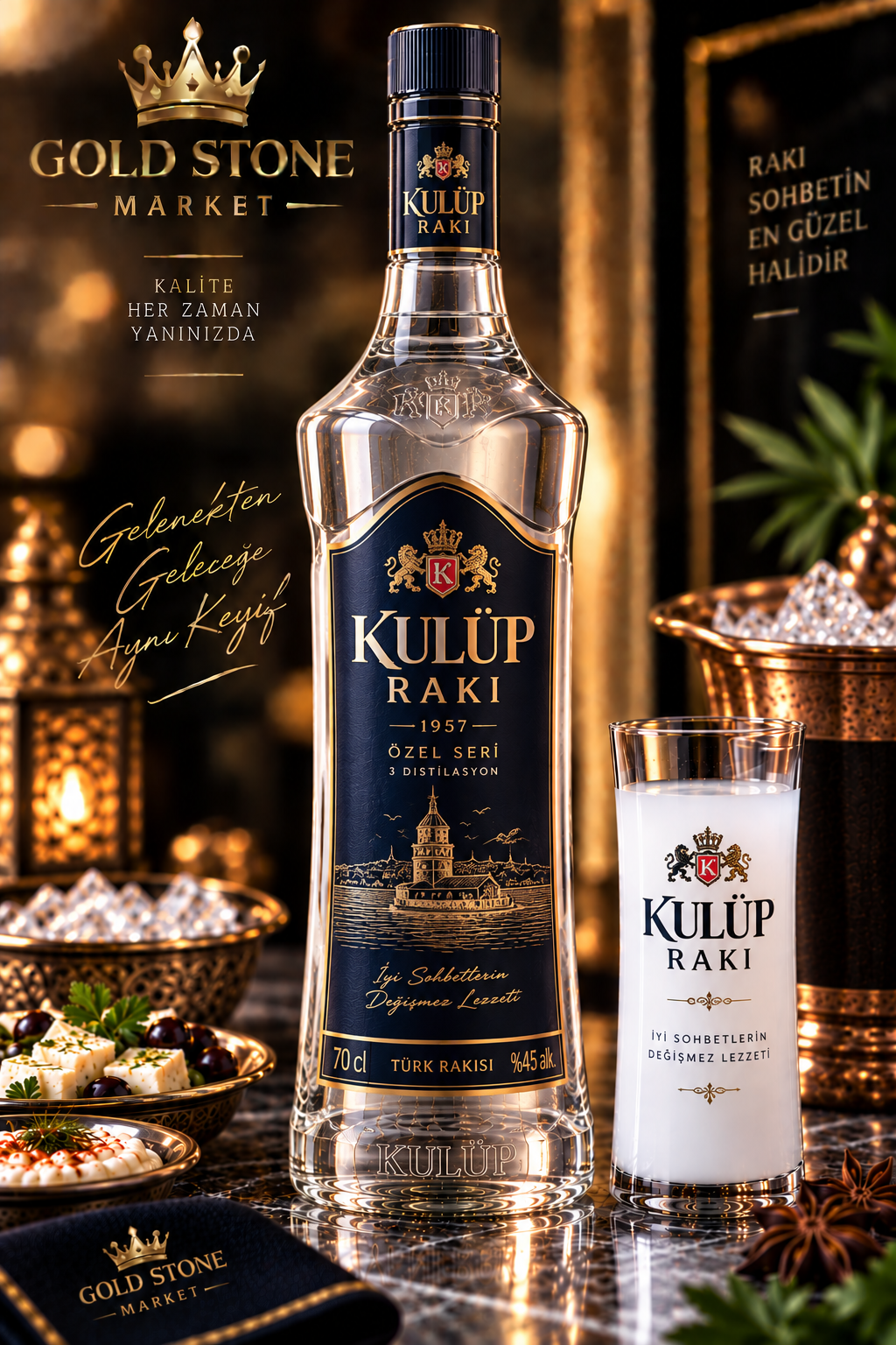 Kulüp Rakı 70 cl