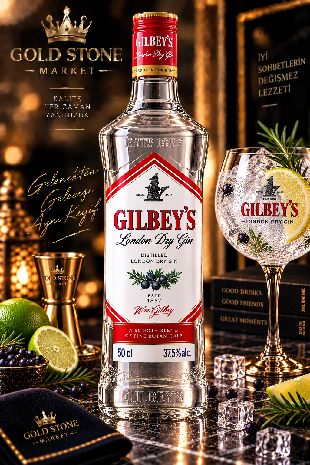 Gilbey's Gin 50 cl