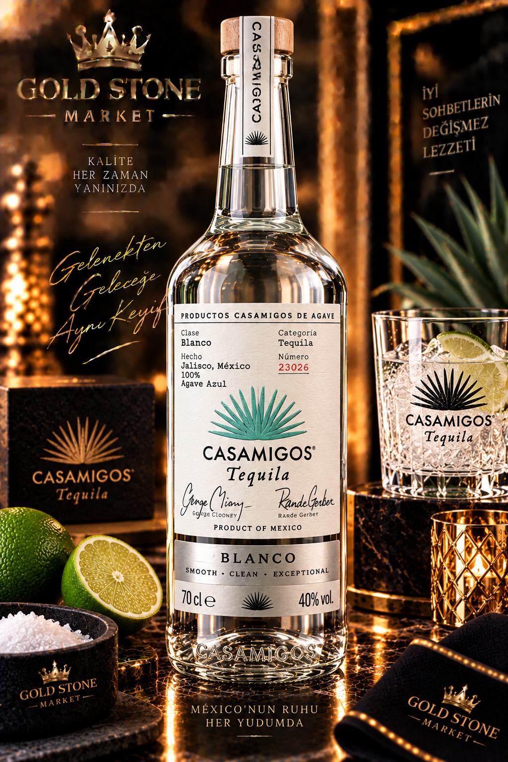 Casamigos Blanco 70 cl