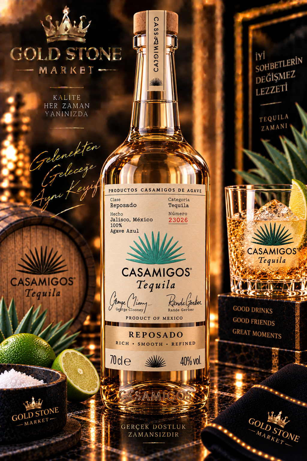 Casamigos Reposado 70 cl