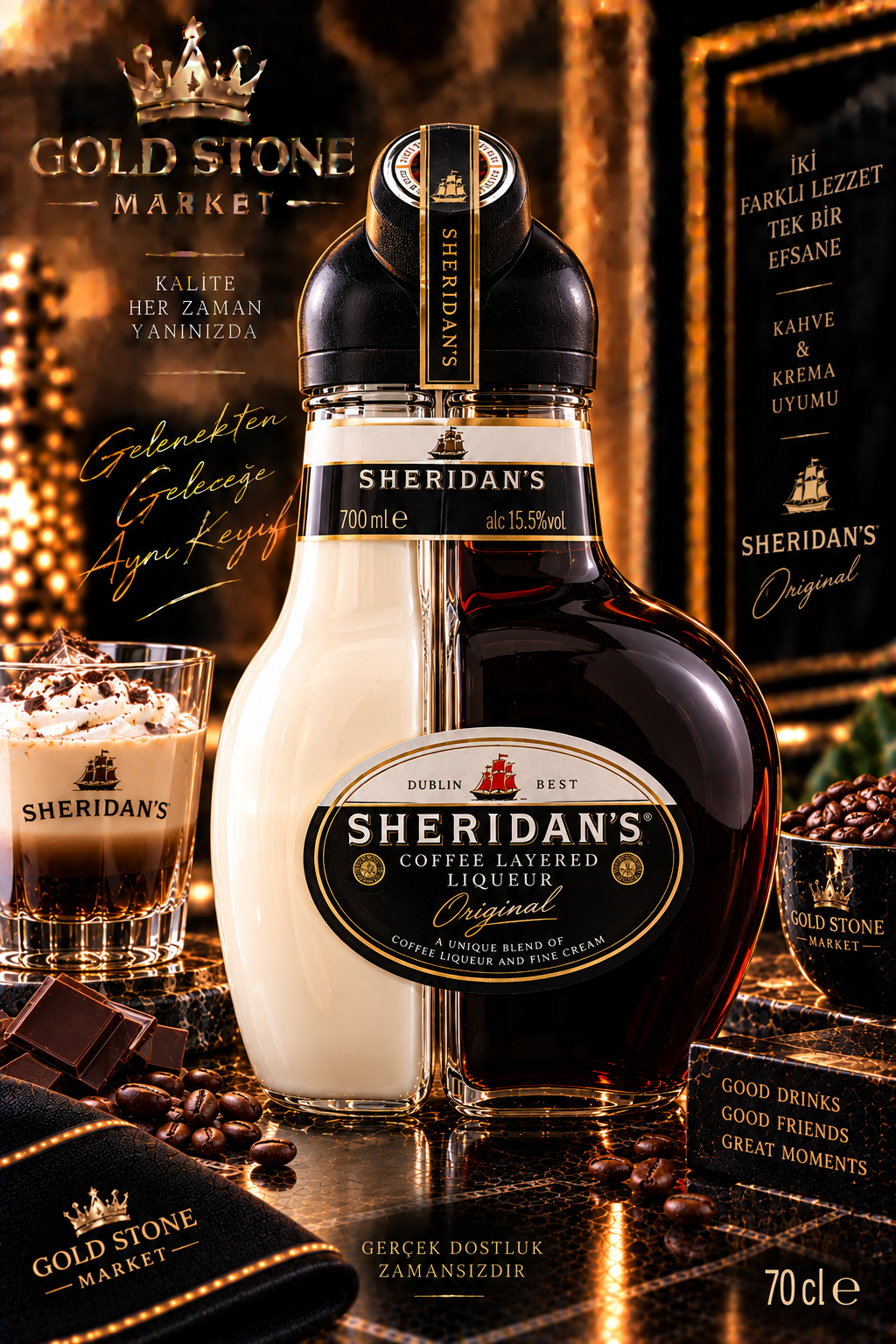 Sheridan’s 70 cl