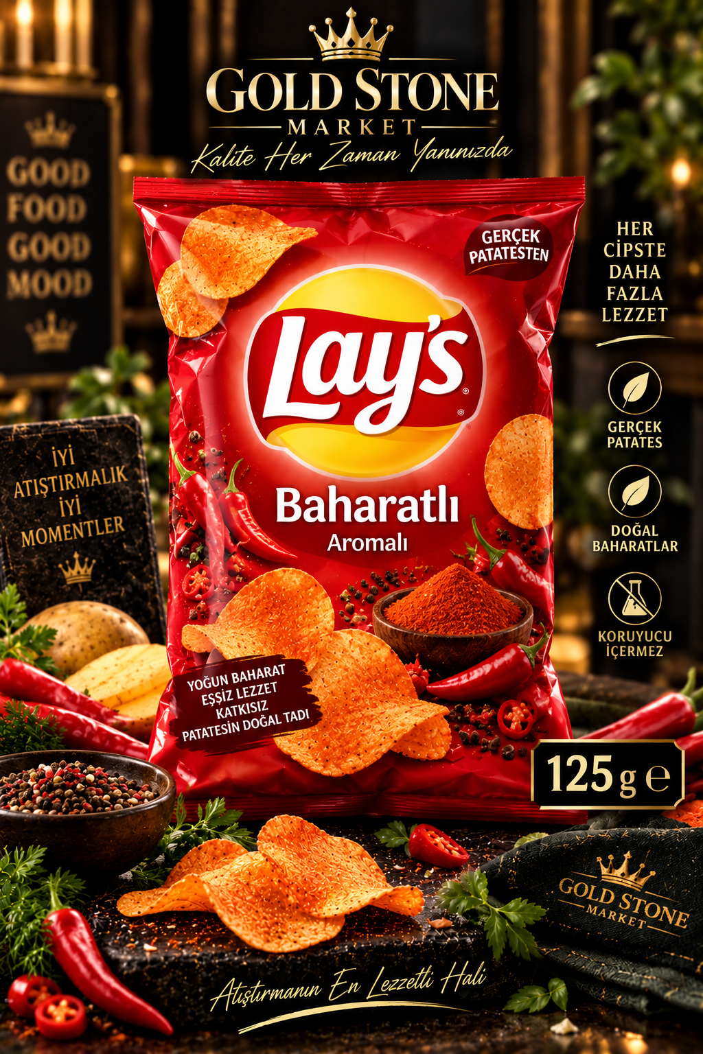 Lay’s Baharatlı 125 g