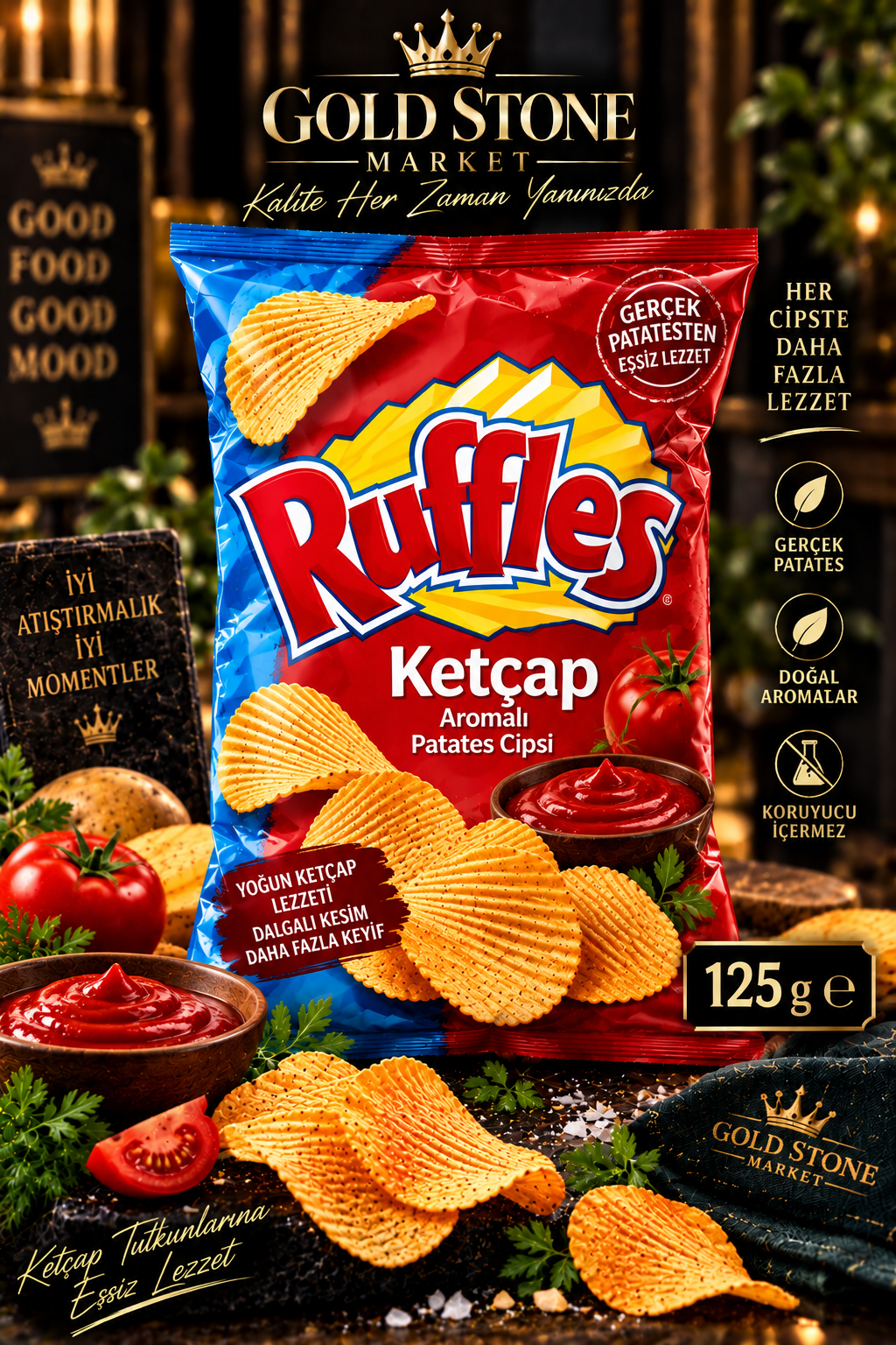 Ruffles Ketçap 125 g