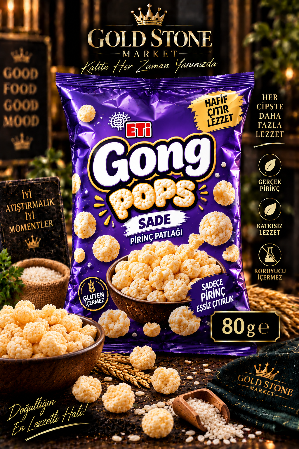 Gong Pops Sade 80 g