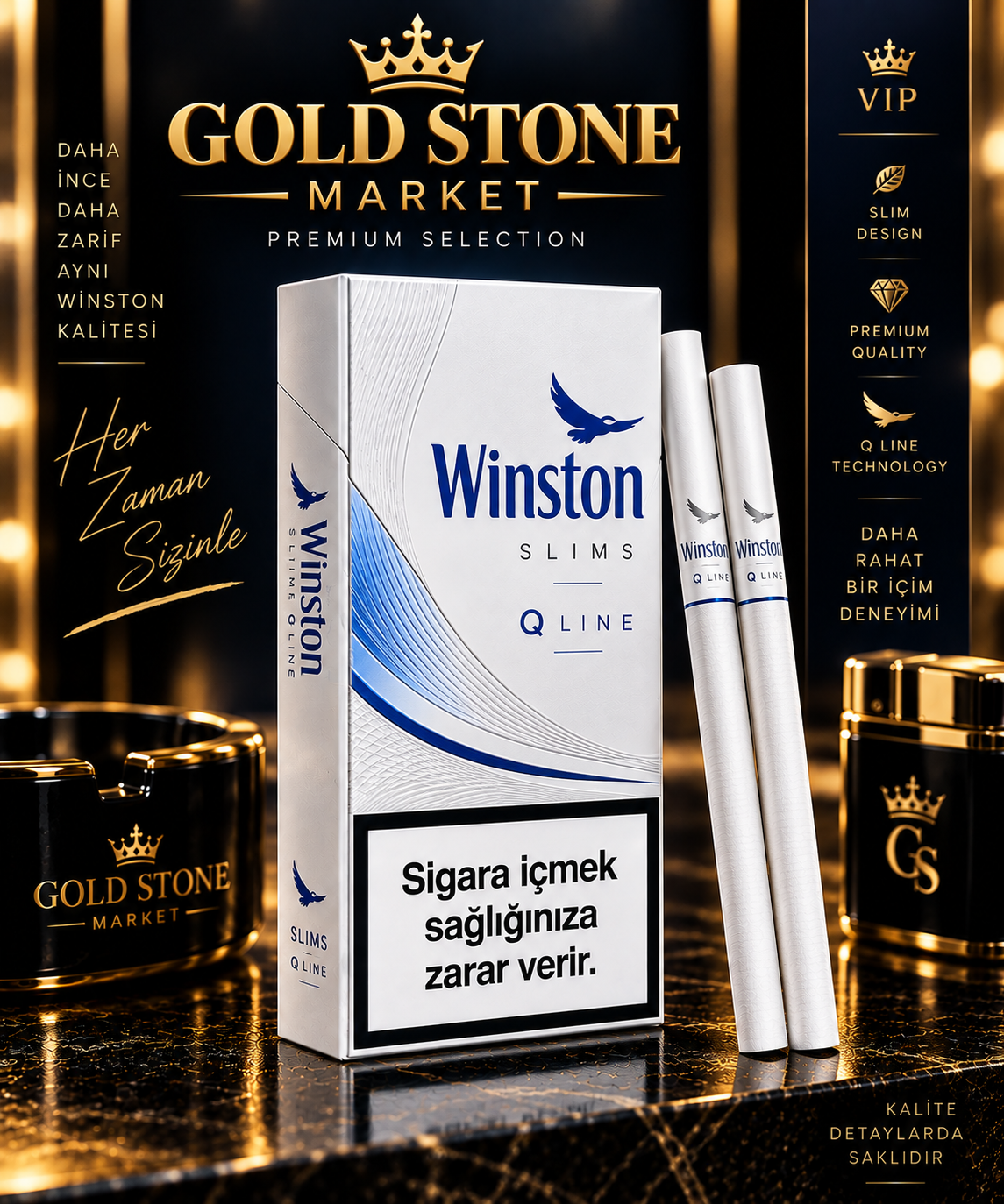 Winston Slims Q Line