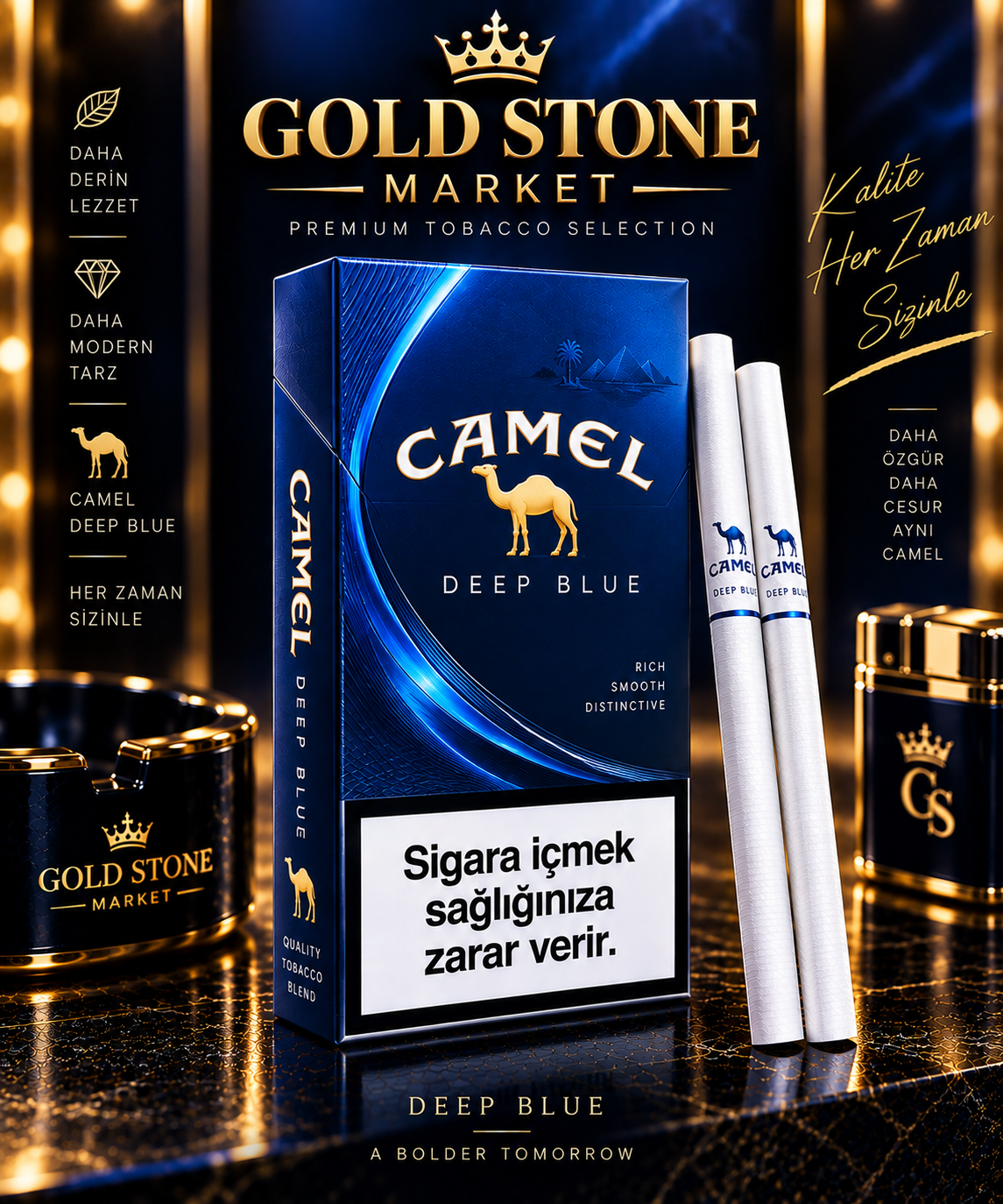 Camel Deep Blue