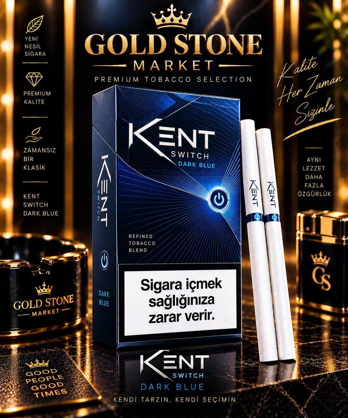 Kent Switch Dark Blue