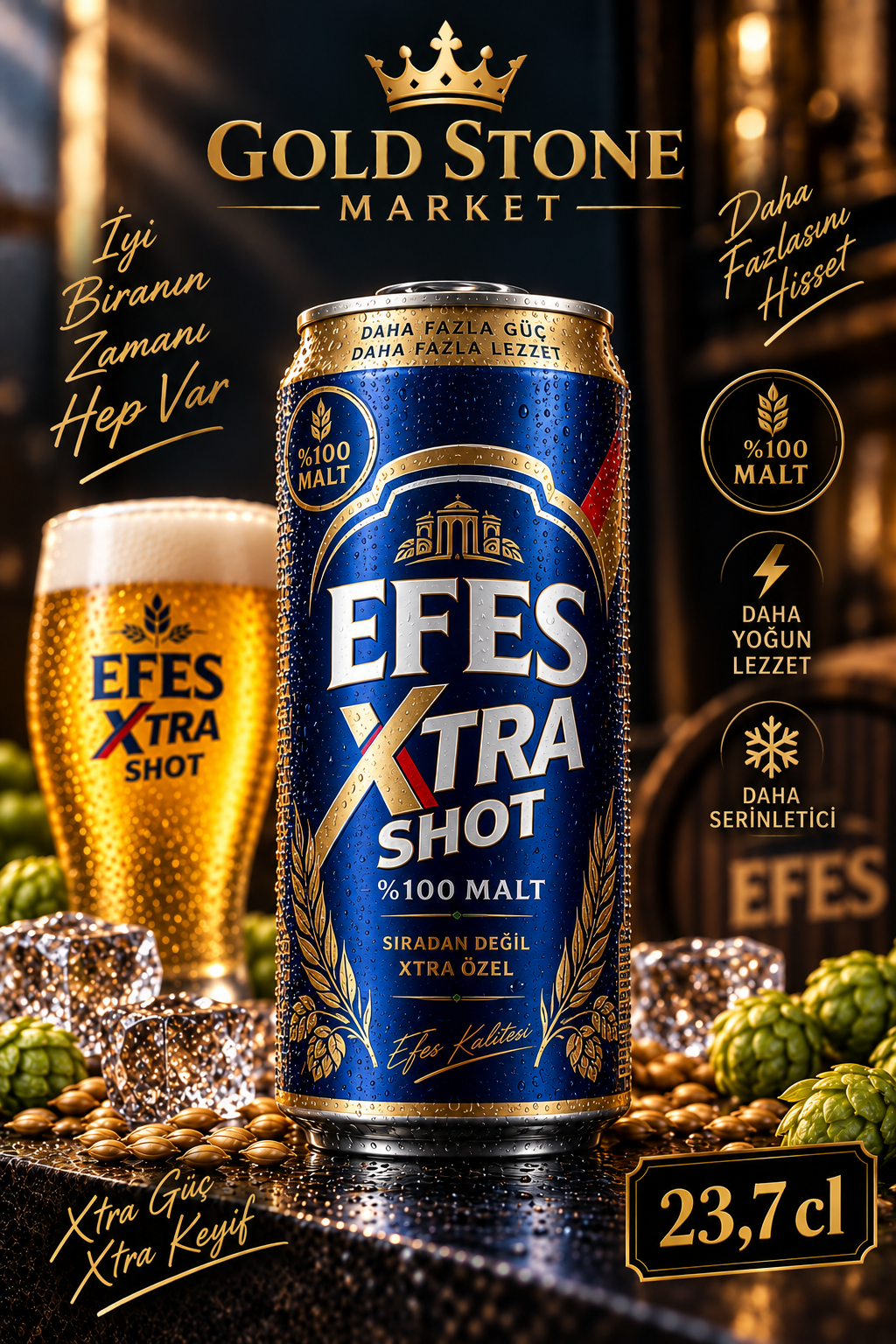 Efes Xtra Shot 23,7 cl