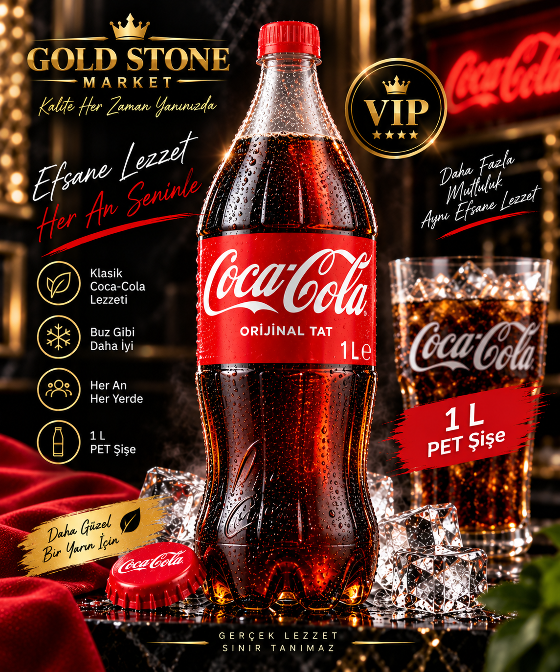 Coca-Cola 1 L pet