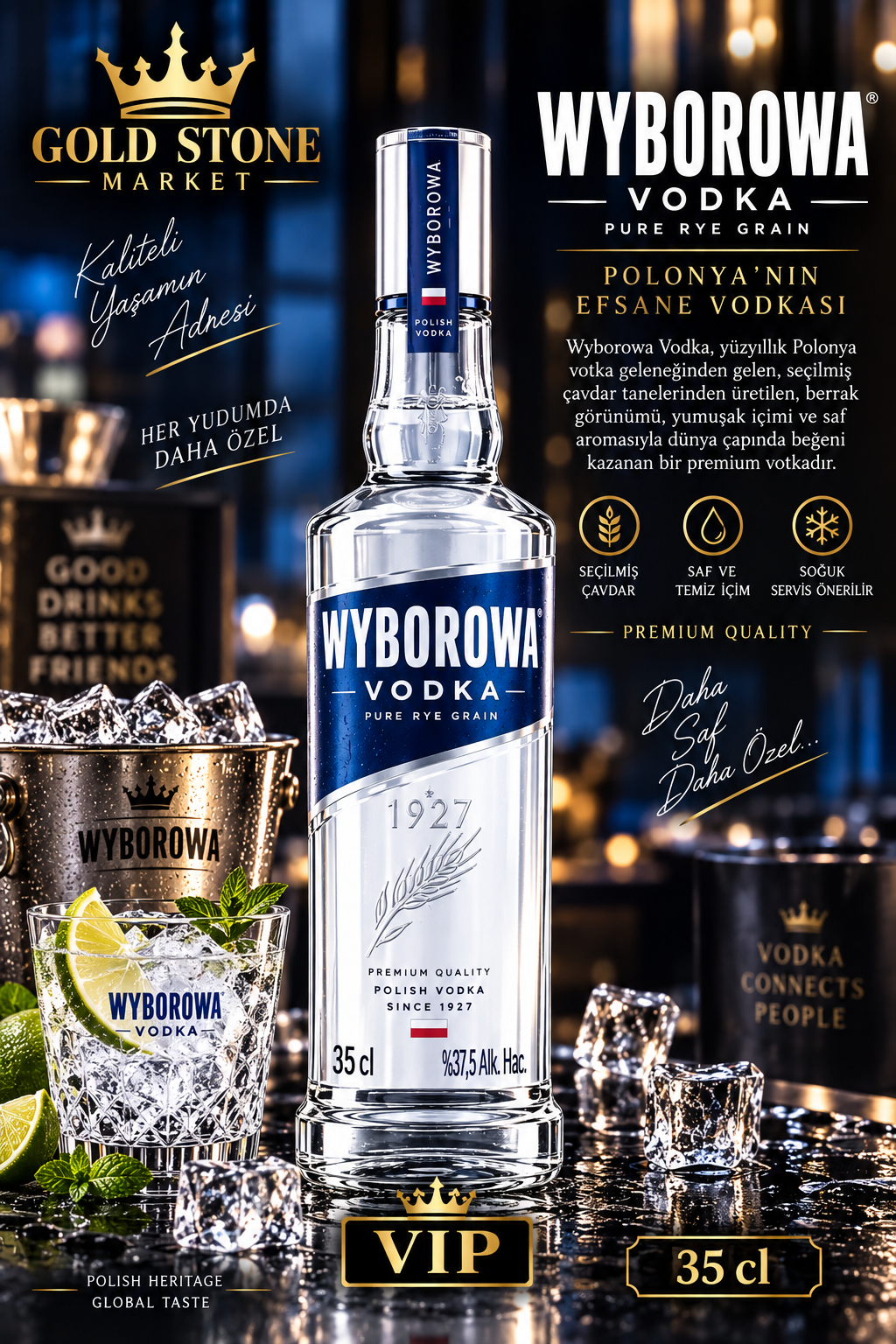 Wyborowa Votka 35cl