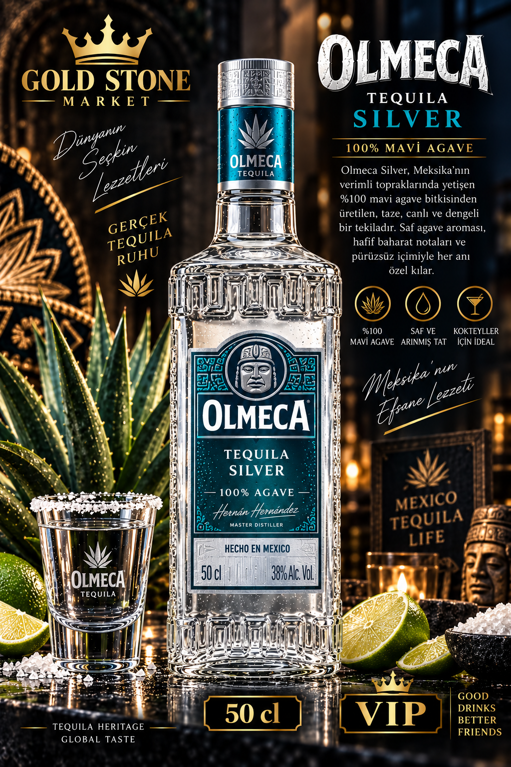 Olmeca Silver 50 cl