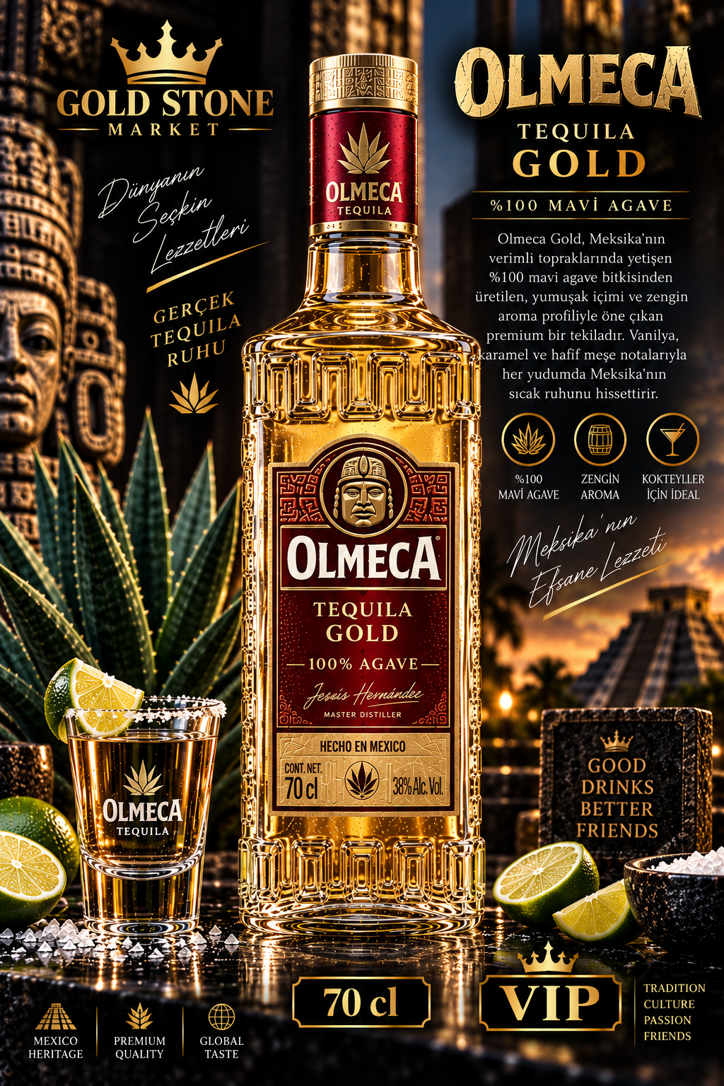 Olmeca Gold 70 cl