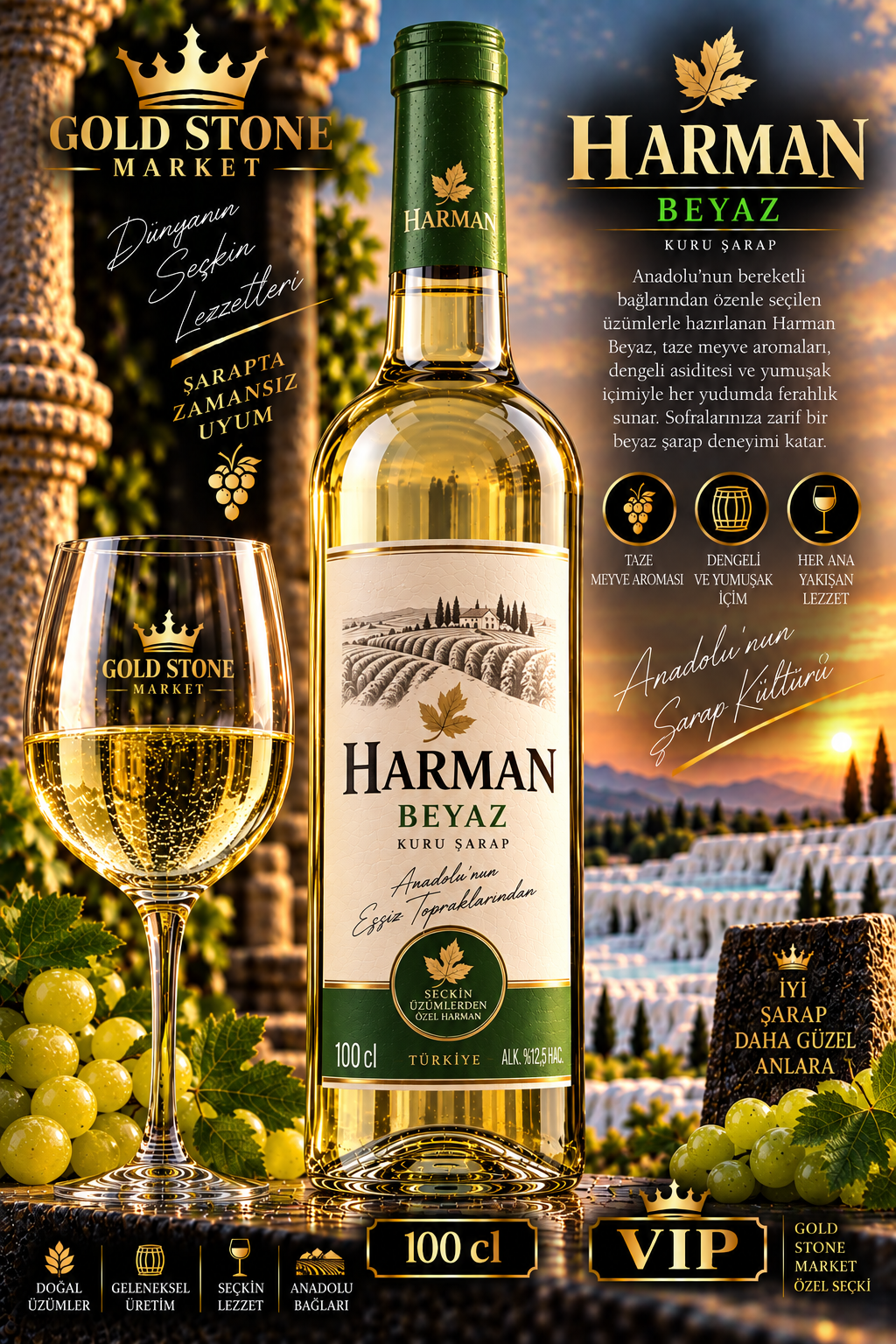 Harman Beyaz 100 cl